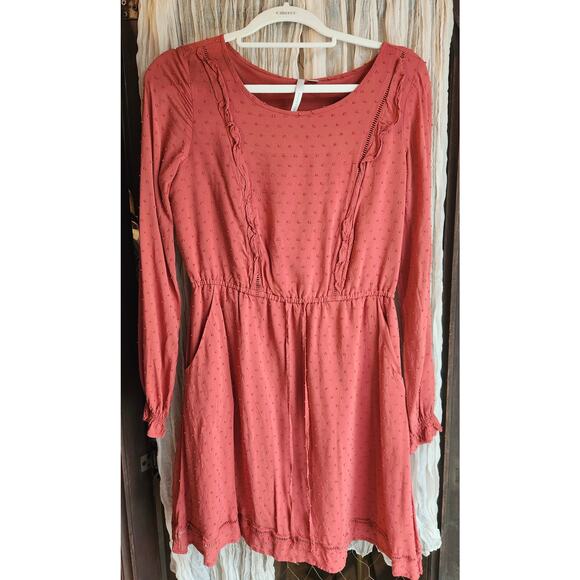 Lauren Conrad Terracotta red dress - Picture 1 of 1